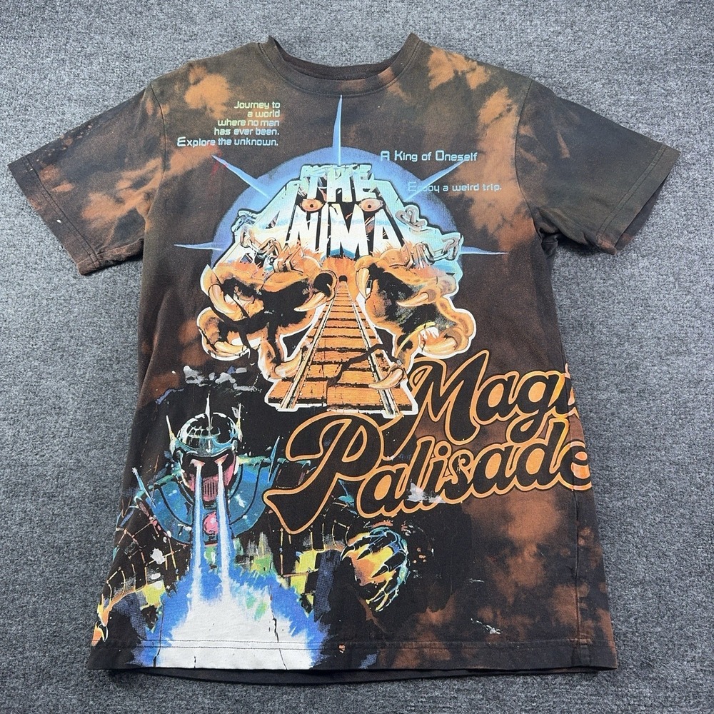 AKOO Short Sleeve T Shirt Black Animal Robot Size‎ Small Magic Paradise *